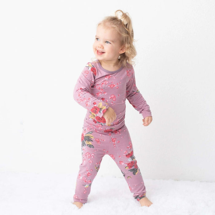 Bestaroo - Bamboo - Cherry Blossom Twilight Mauve Pajama
