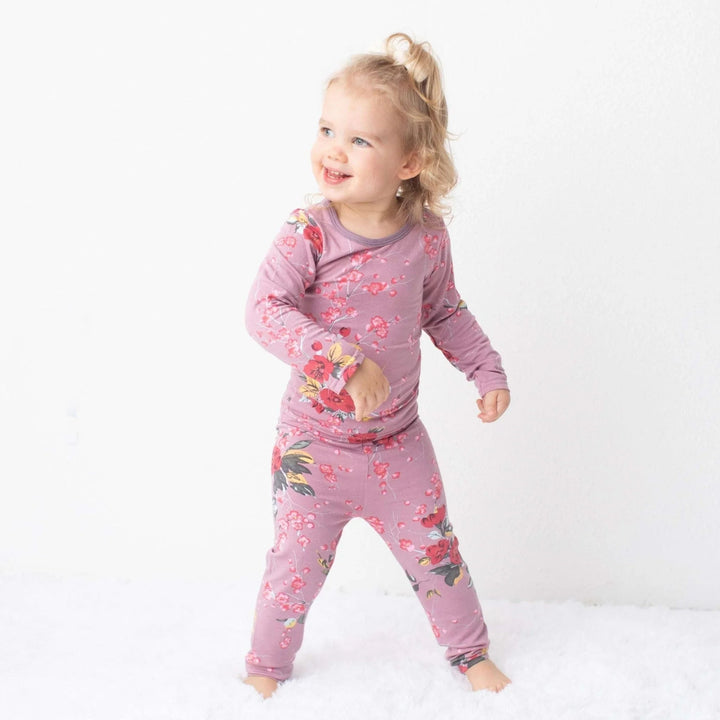 Bestaroo - Bamboo - Cherry Blossom Twilight Mauve Pajama