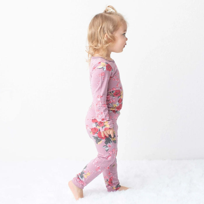 Bestaroo - Bamboo - Cherry Blossom Twilight Mauve Pajama