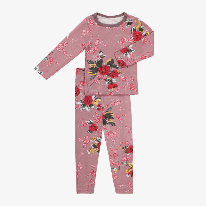 Bestaroo - Bamboo - Cherry Blossom Twilight Mauve Pajama