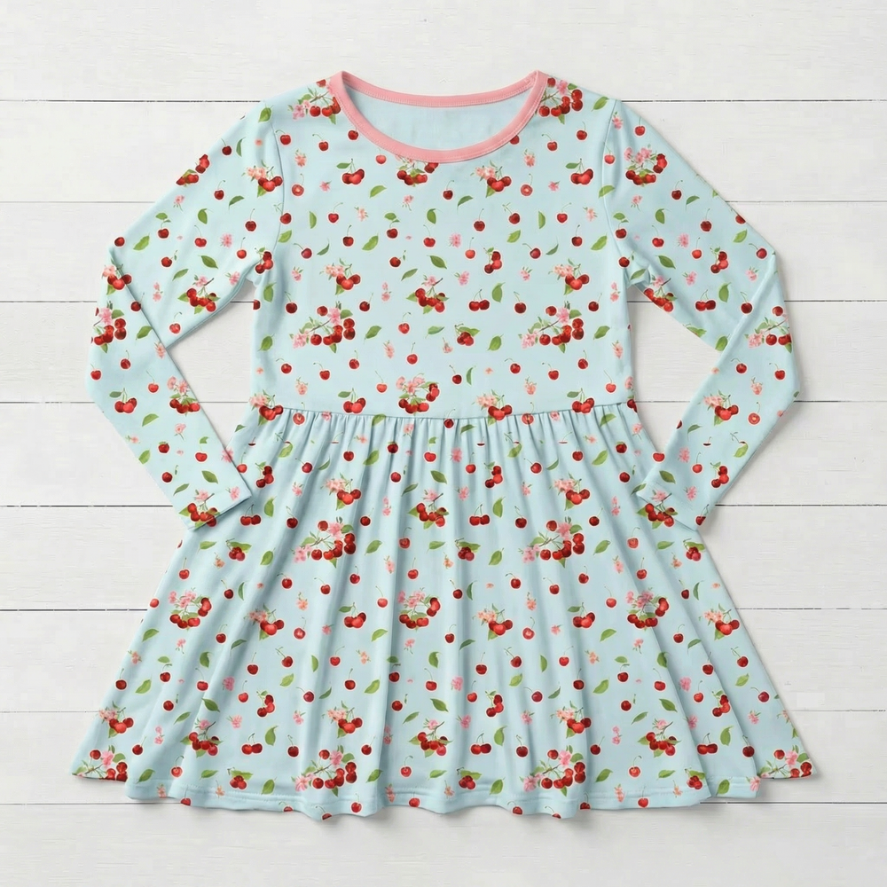 Bestaroo - Bamboo - Cherry Kiss L/S Dress