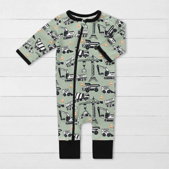 Bestaroo - Bamboo - Construction Site Romper