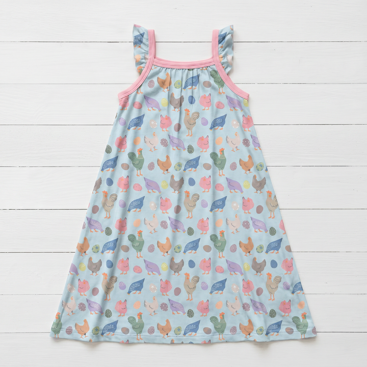 Coop Cuties Flutter Sleeve Dress