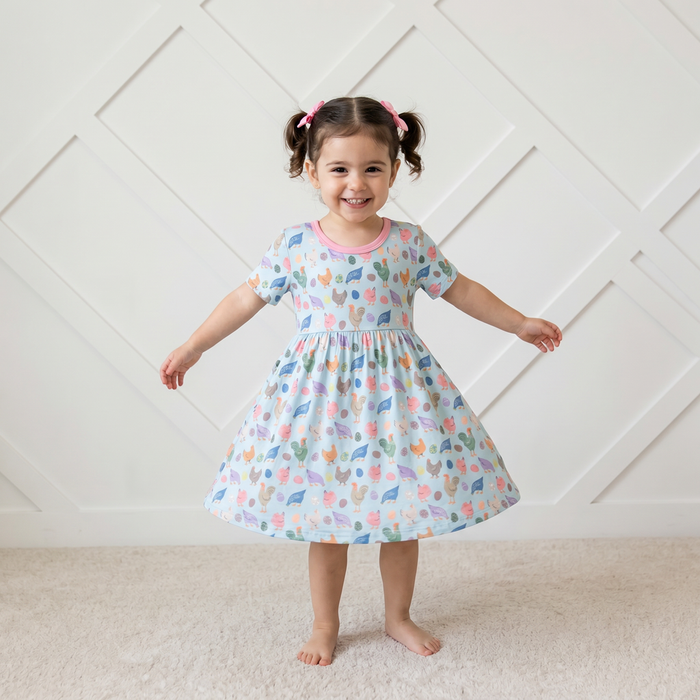 Coop Cuties S/S Dress - Bestaroo