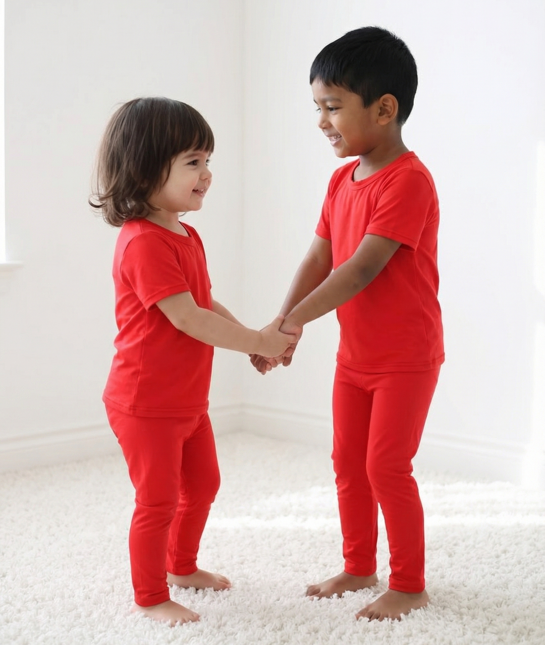 Bestaroo - Bamboo - Cranberry S/S Pajama