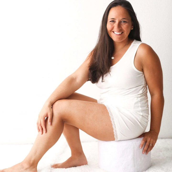 Bestaroo - Cream Women's Short Loungewear