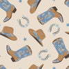 Bestaroo - Bamboo - Cuddle Up Cowboy Mom Shorts set