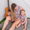Bestaroo - Cuddle Up Cowboy Mom Shorts set