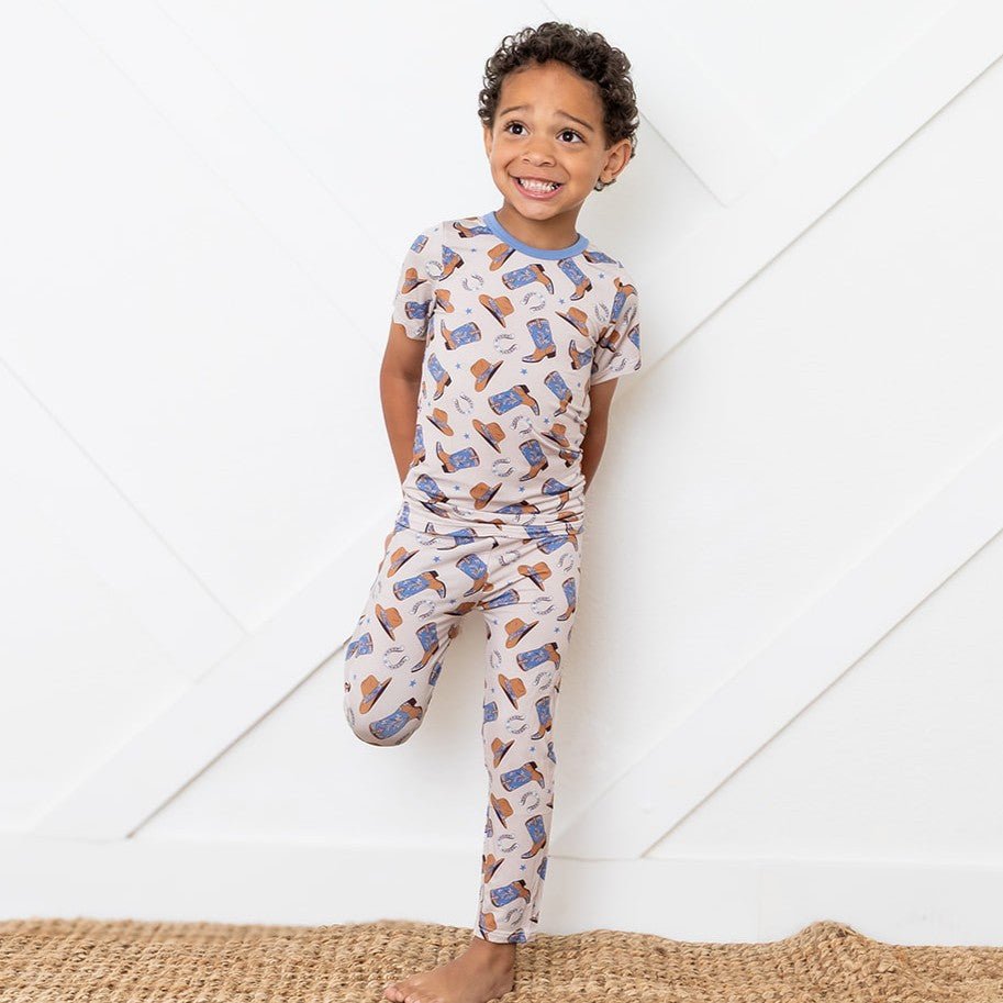 Bestaroo - Bamboo - Cuddle Up Cowboy S/S Pajama