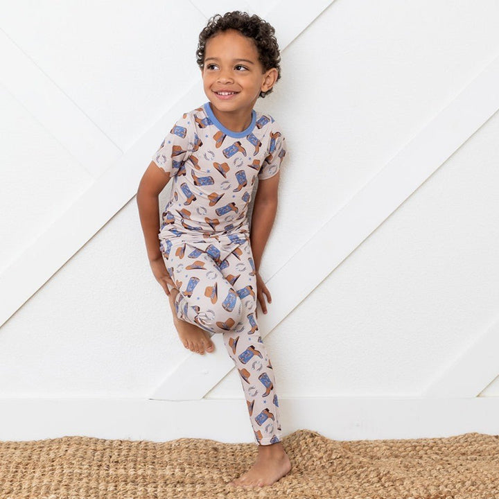 Bestaroo - Bamboo - Cuddle Up Cowboy S/S Pajama