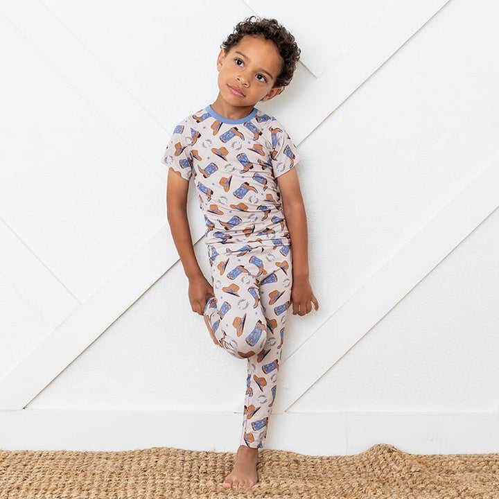 Bestaroo - Bamboo - Cuddle Up Cowboy S/S Pajama