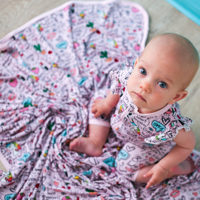 Bestaroo - Bamboo - Dear Diary Swaddle