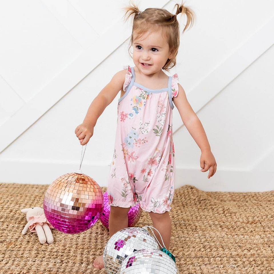 Bestaroo - Ditzy Floral Bubble Romper