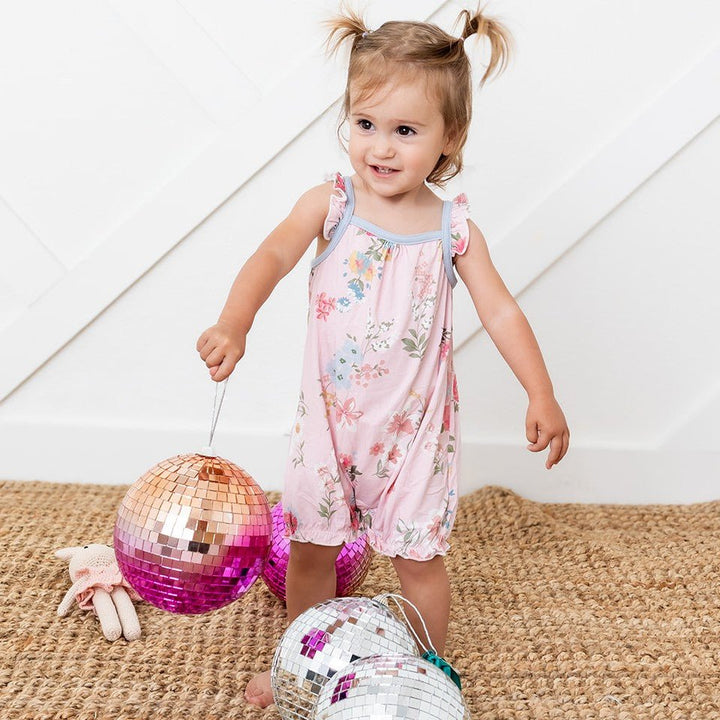 Bestaroo - Ditzy Floral Bubble Romper
