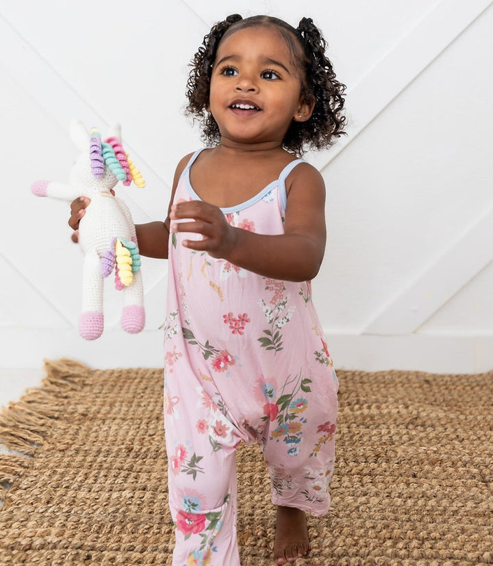 Bestaroo - Bamboo - Ditzy Floral Jumpsuit