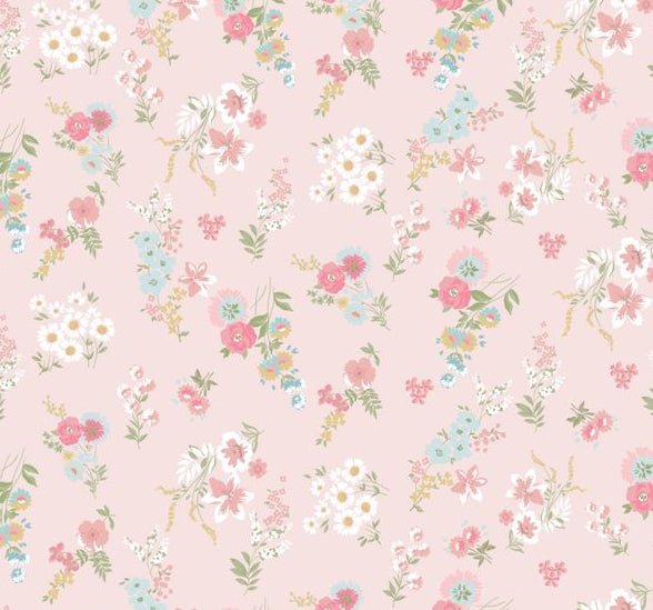 Bestaroo - Bamboo - Ditzy Floral Mom Shorts set