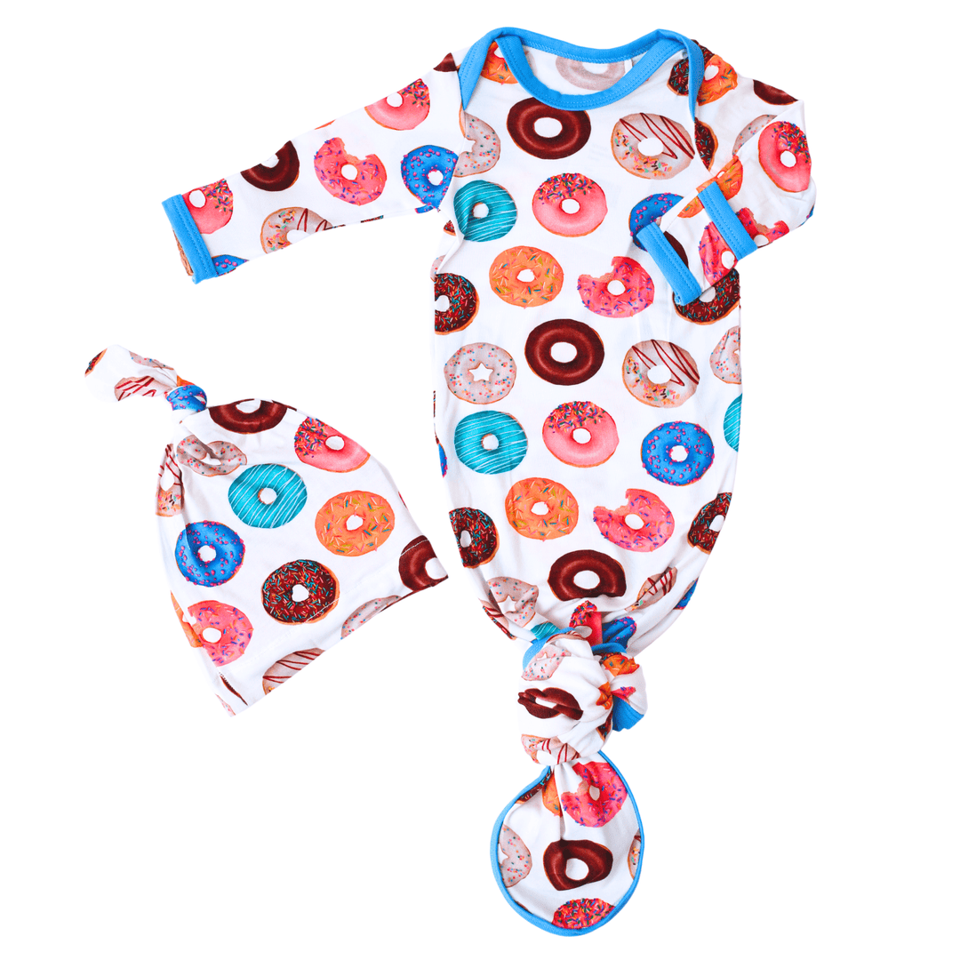 Bestaroo - Bamboo - Donut Disturb Gown & Hat