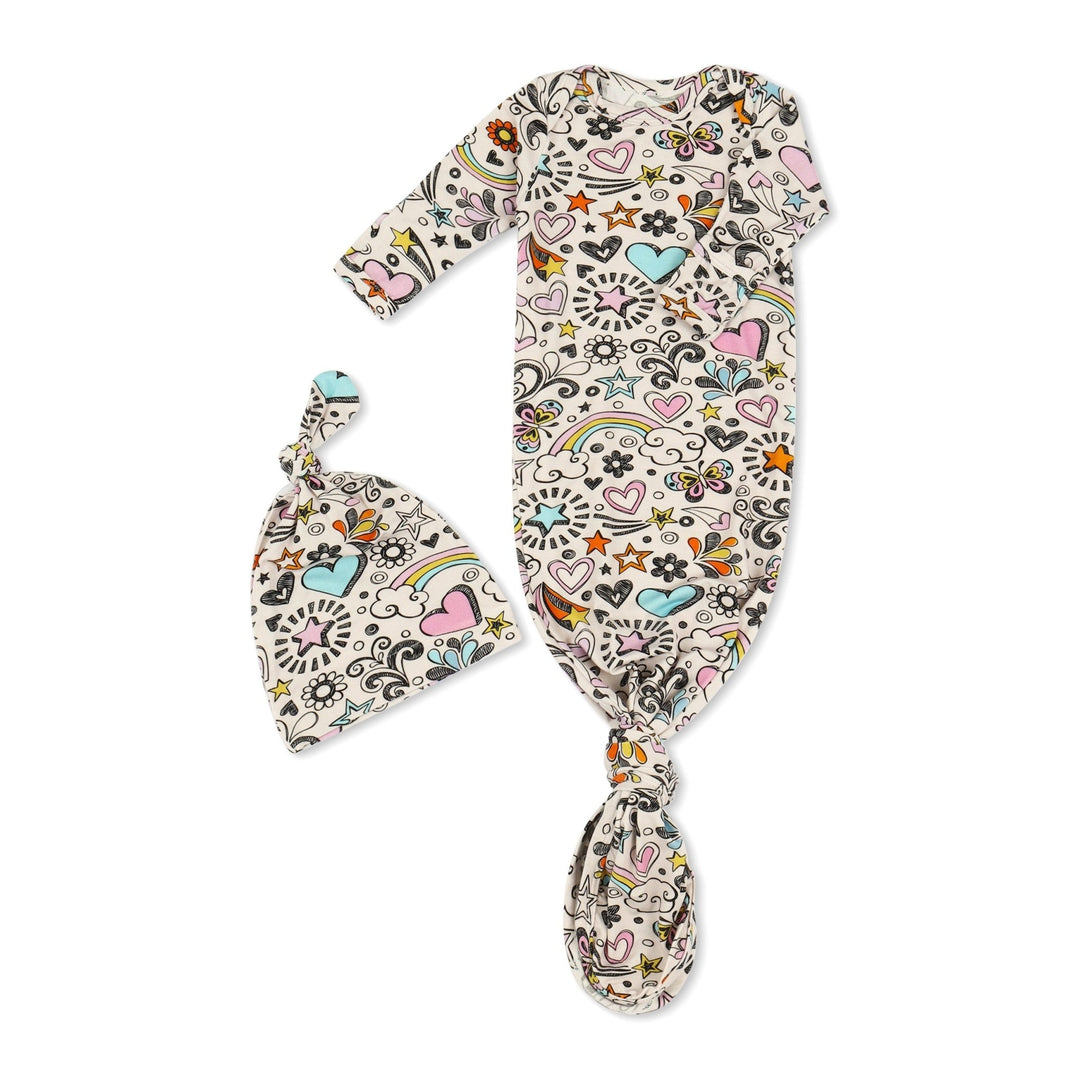 Bestaroo - Doodle Days Gown & Hat