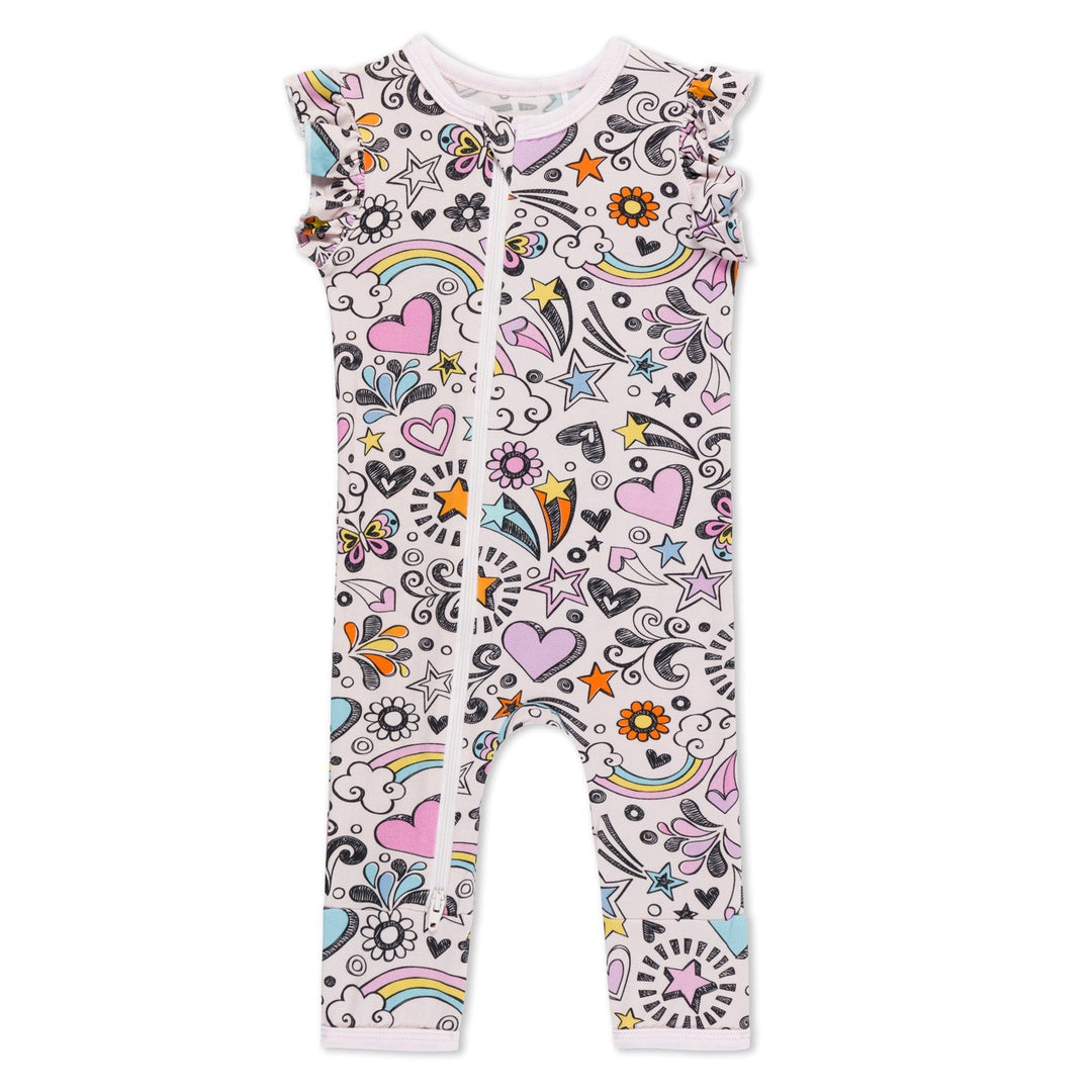 Bestaroo - Bamboo - Doodle Days Romper