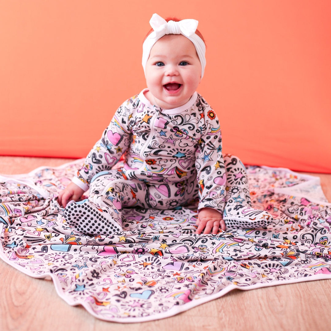Bestaroo - Bamboo - Doodle Days Swaddle