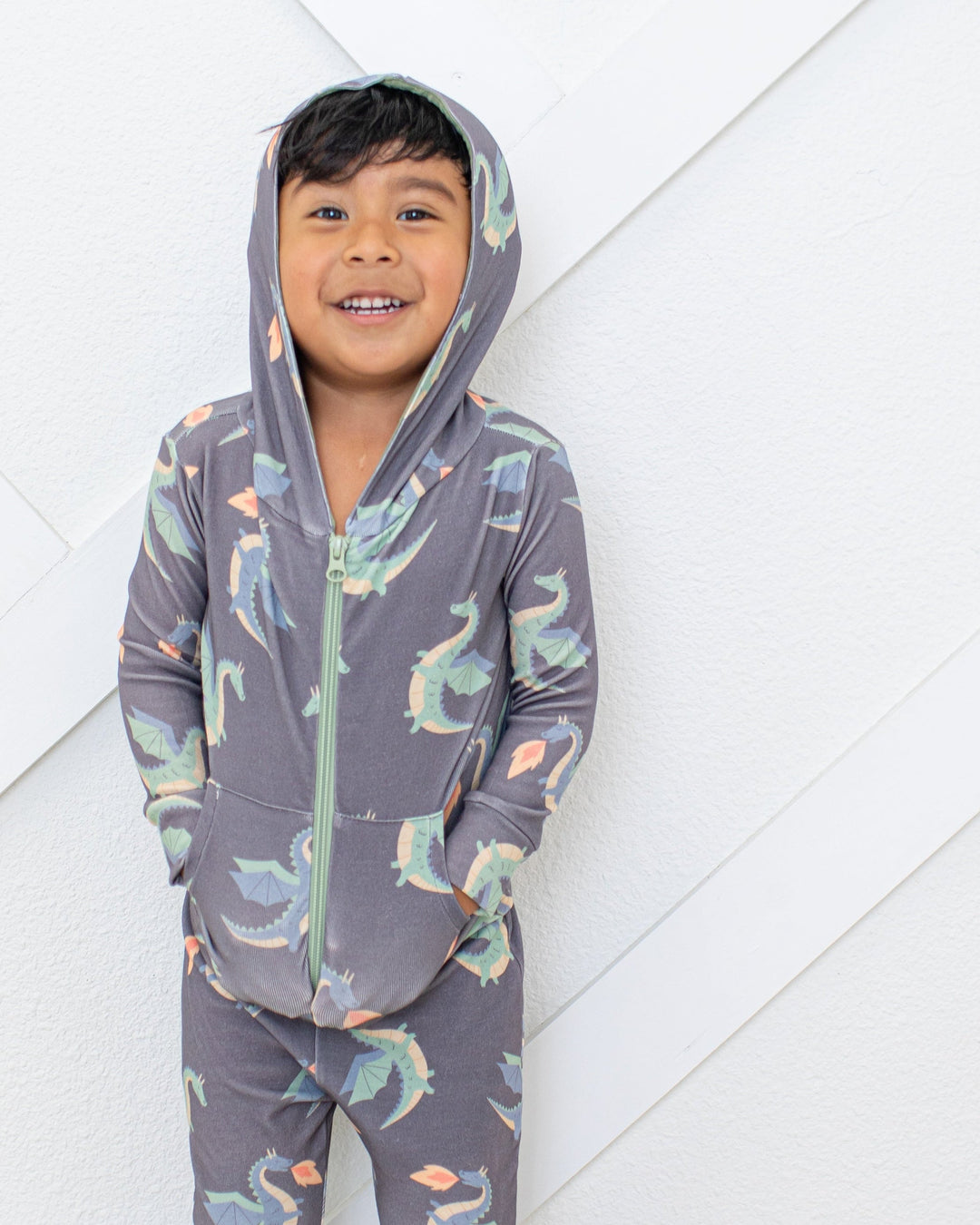 Bestaroo - Bamboo - Dragon Zipper Hoodie