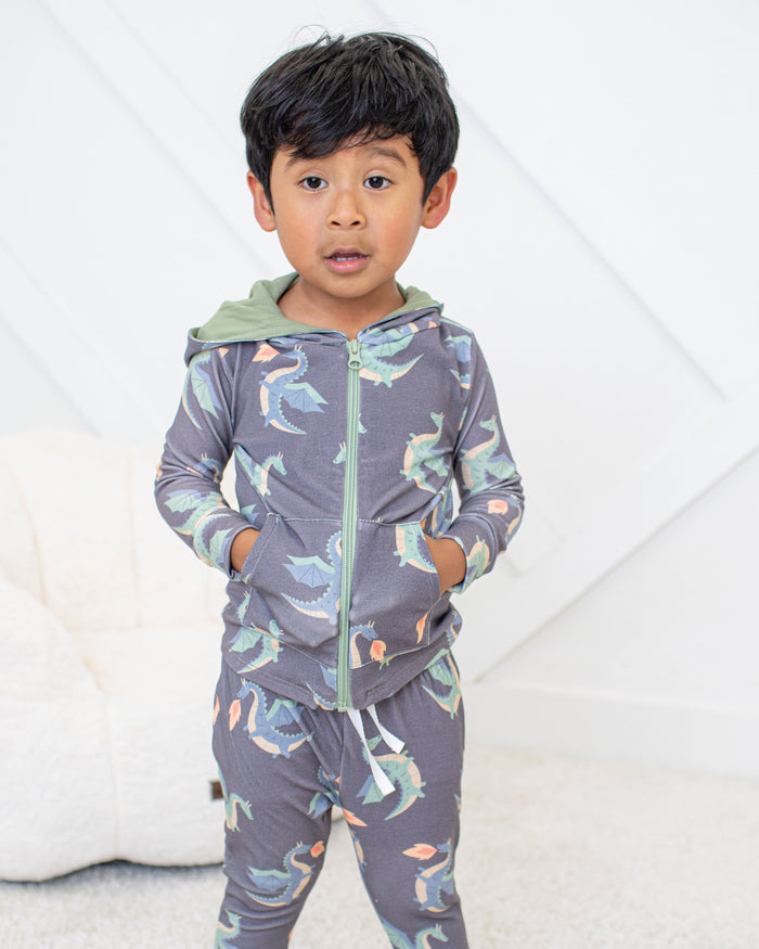 Bestaroo - Bamboo - Dragon Zipper Hoodie