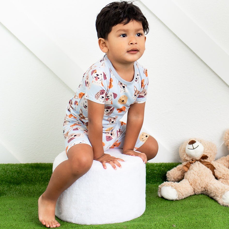 Bestaroo - Bamboo - Dreamy Doggos Shorts PJs