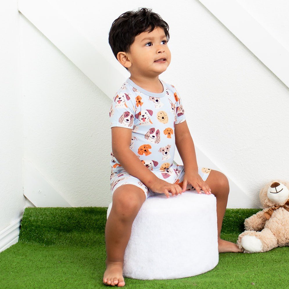 Bestaroo - Bamboo - Dreamy Doggos Shorts PJs