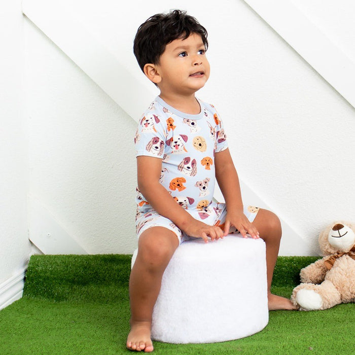 Bestaroo - Bamboo - Dreamy Doggos Shorts PJs