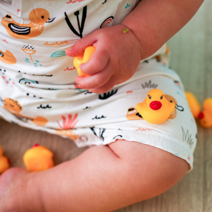 Bestaroo - Bamboo - Ducky Daze Bubble Romper