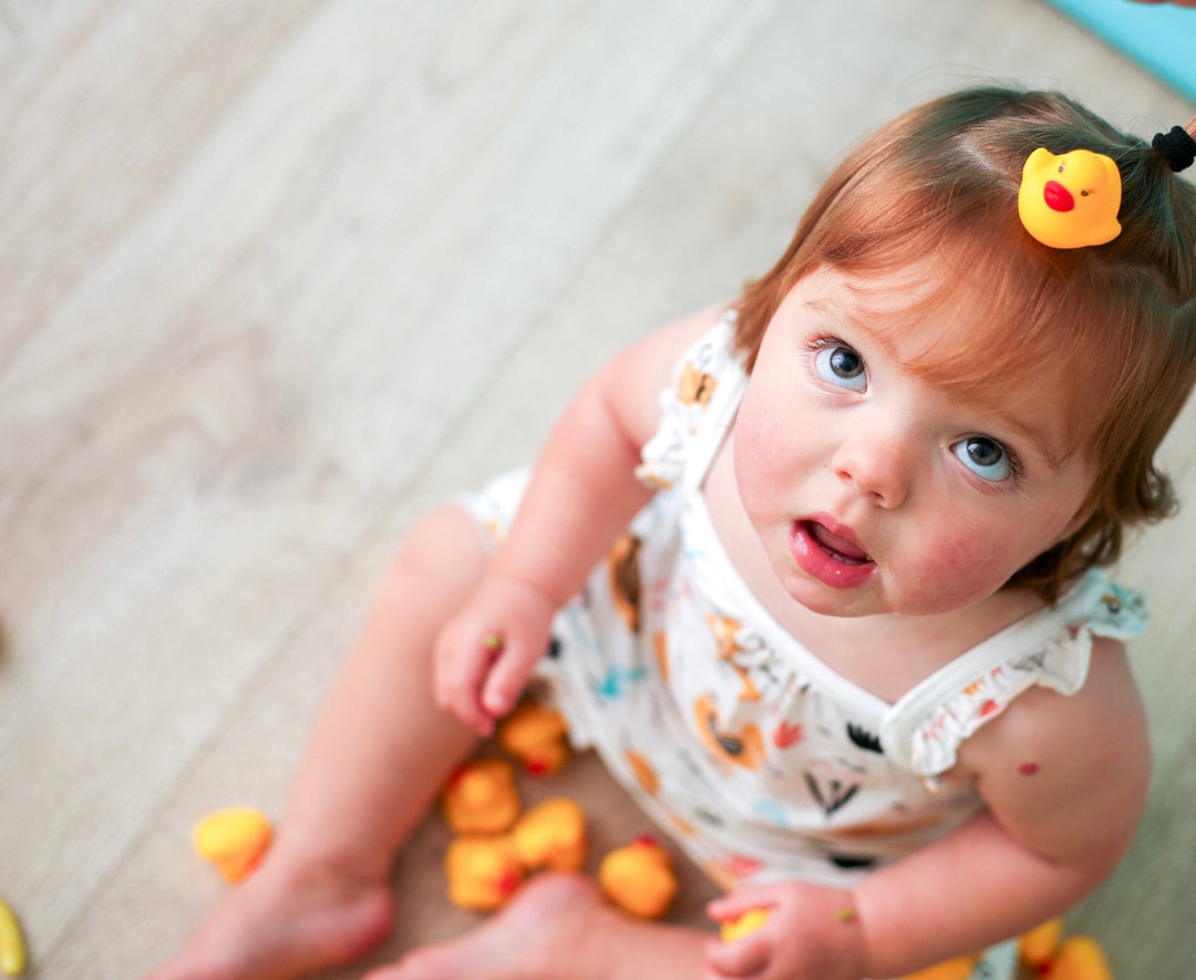 Bestaroo - Bamboo - Ducky Daze Bubble Romper