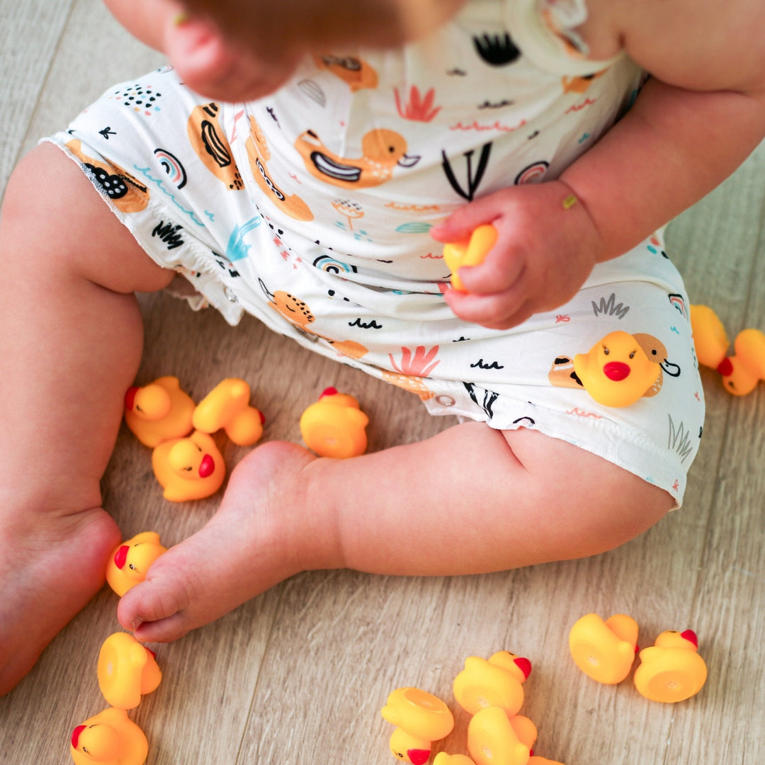 Bestaroo - Bamboo - Ducky Daze Bubble Romper