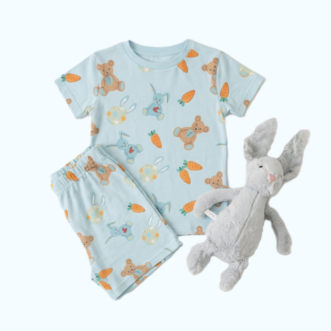 Carrot Crew Shorts Set Pajama