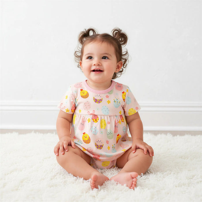 Easter Parade S/S Bodysuit Dres - Bestaroo