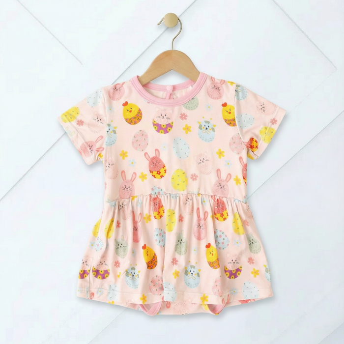 Easter Parade S/S Bodysuit Dres - Bestaroo