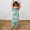 Bestaroo - Emerald Checks Shorts PJ Set