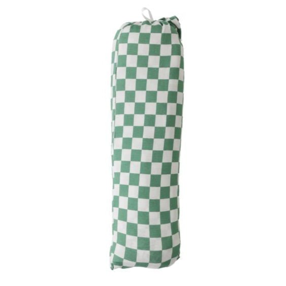 Bestaroo - Bamboo - Emerald Checks Swaddle