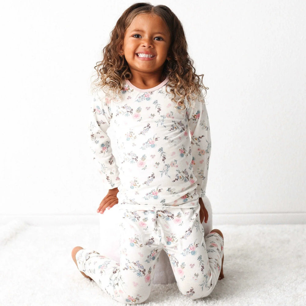 Bestaroo - Fall Florals Cream Pajama
