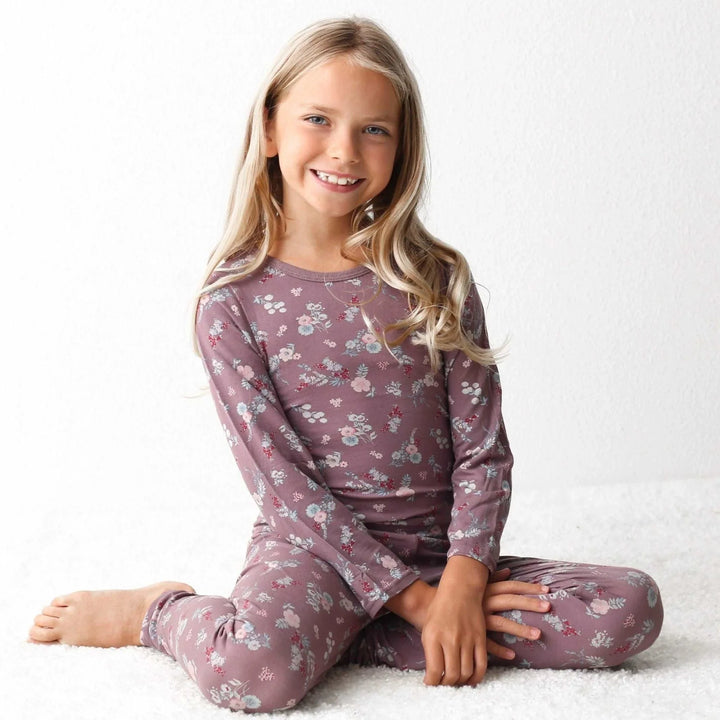 Bestaroo - Fall Florals Mauve Pajama