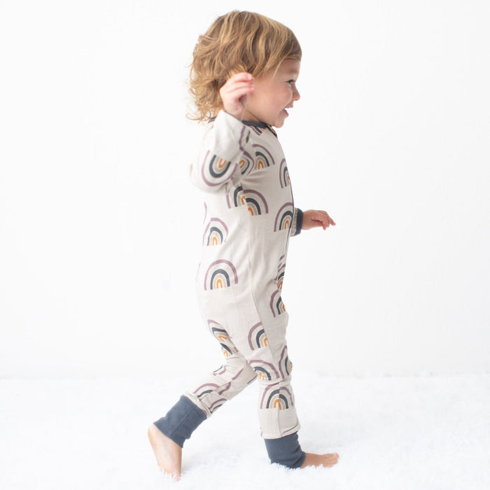 Bestaroo - Bamboo - Fall Rainbow Romper