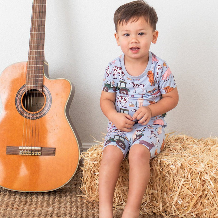 Bestaroo - Bamboo - Farm Life Shorts PJs