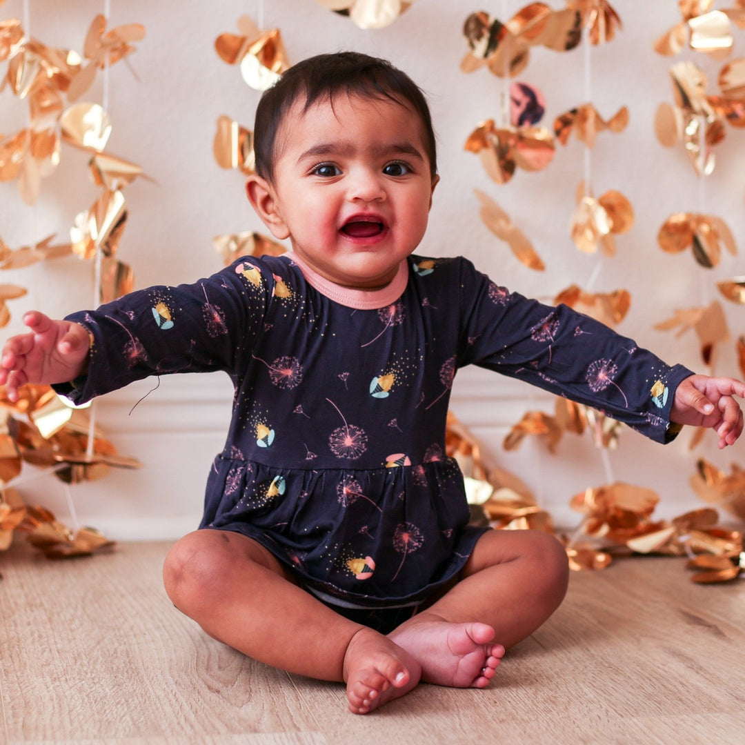 Bestaroo - Bamboo - Fireflies Bodysuit Dress