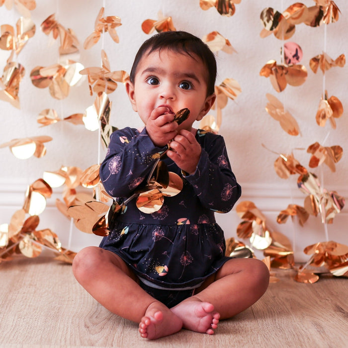 Bestaroo - Bamboo - Fireflies Bodysuit Dress