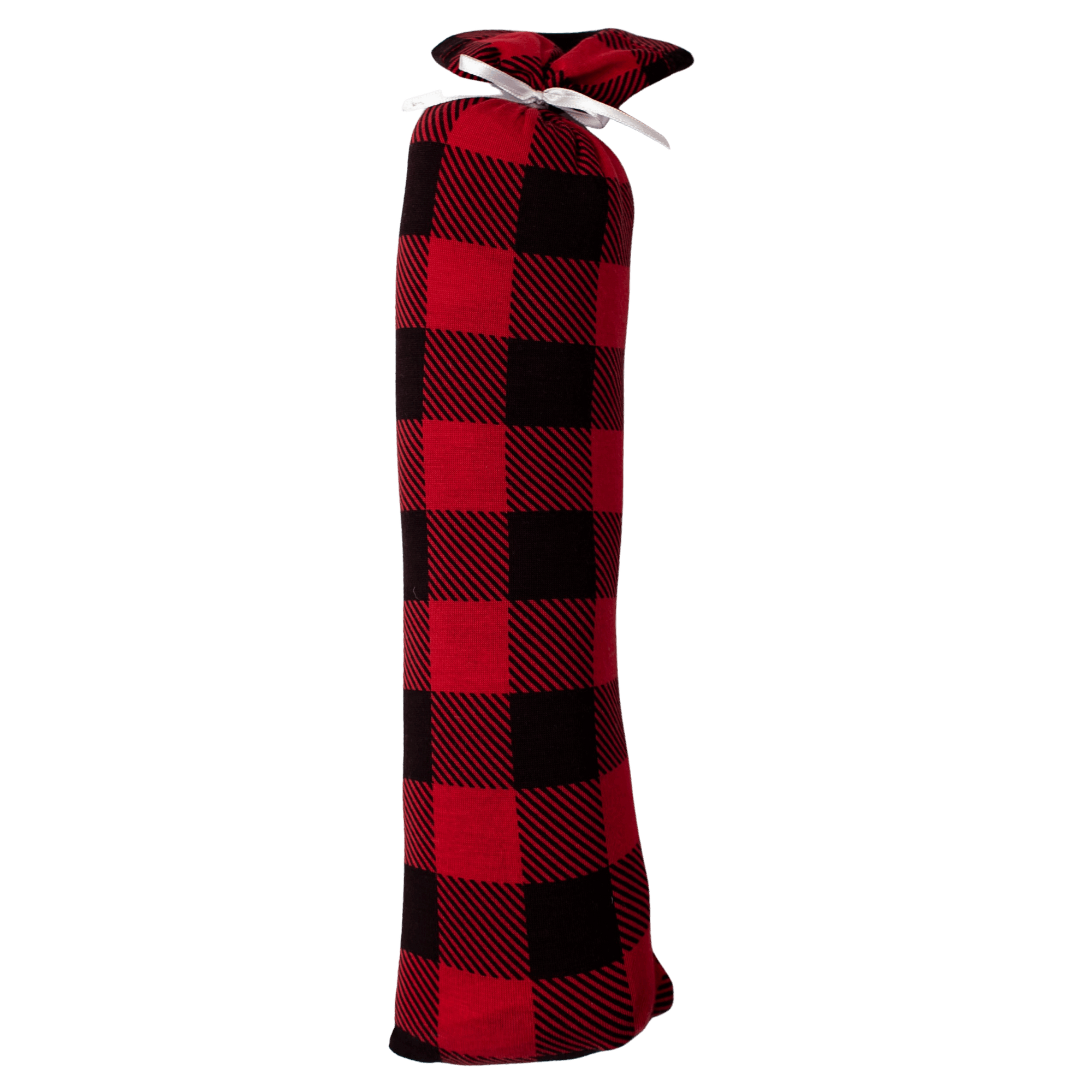 Black & Red Plaid Swaddle