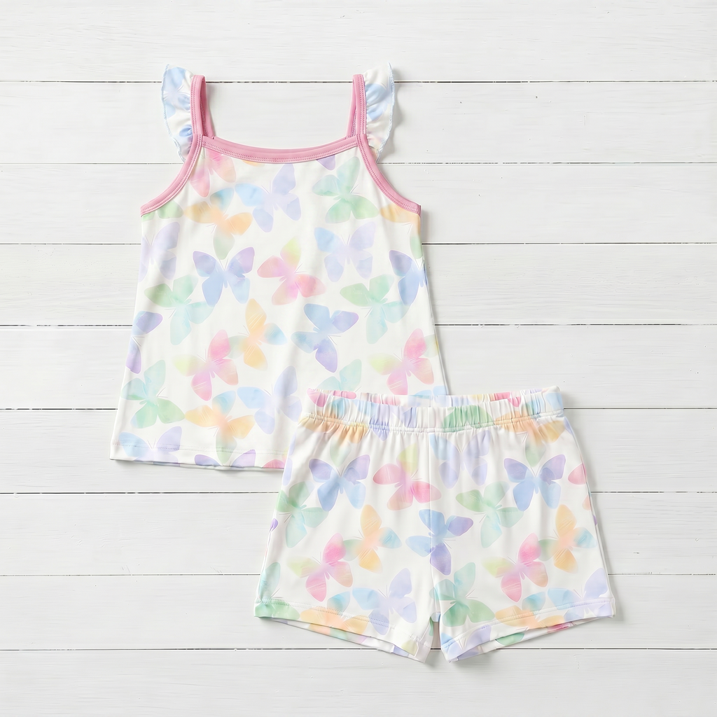 Grace Wings Flutter Tank & Shorts