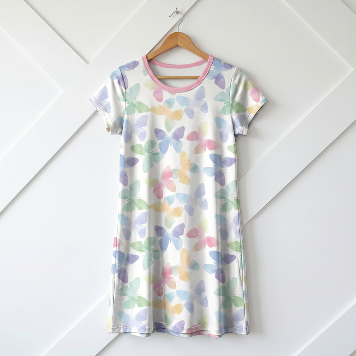 Grace Wings A-Line Dress