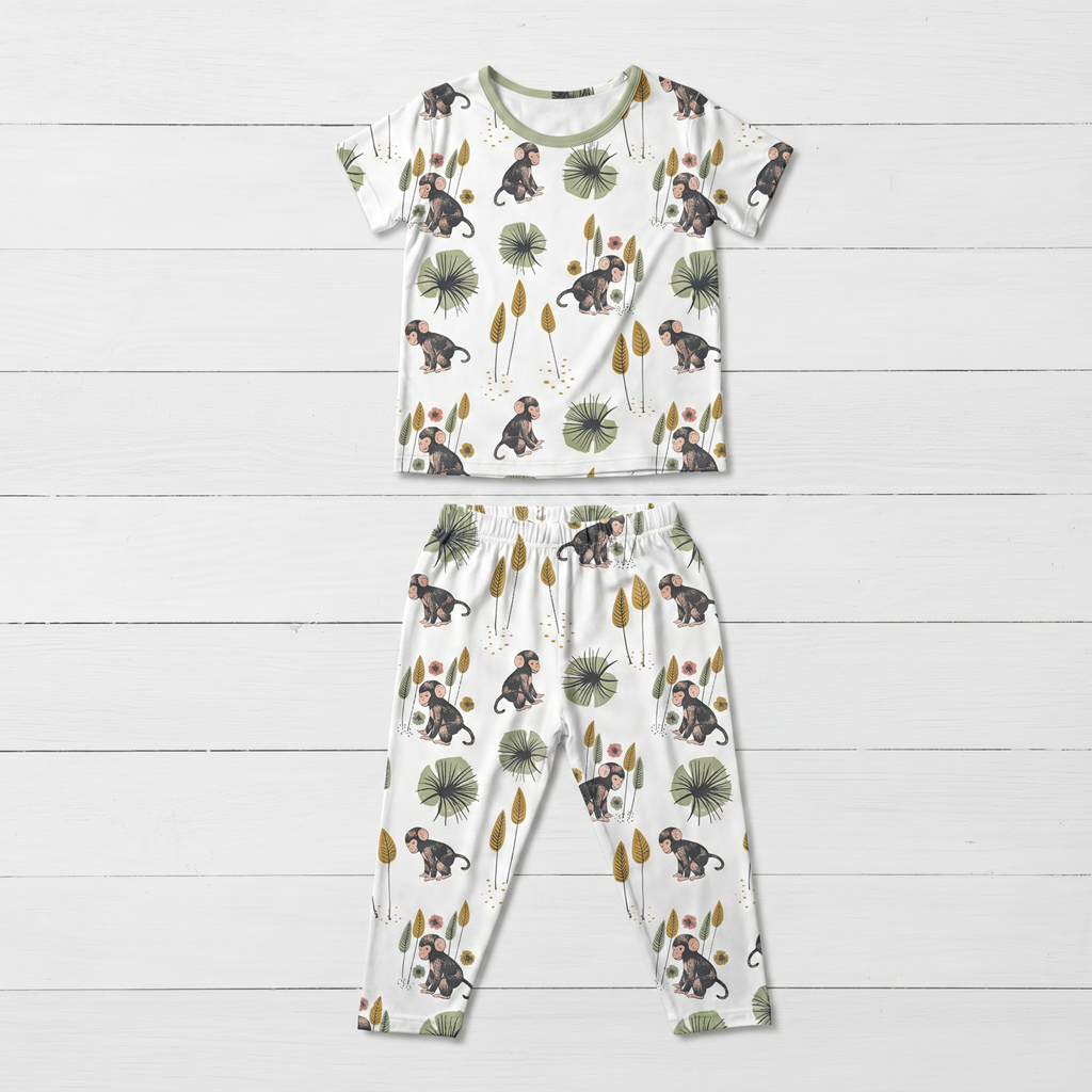 Monkeying Around  S/S Pajama