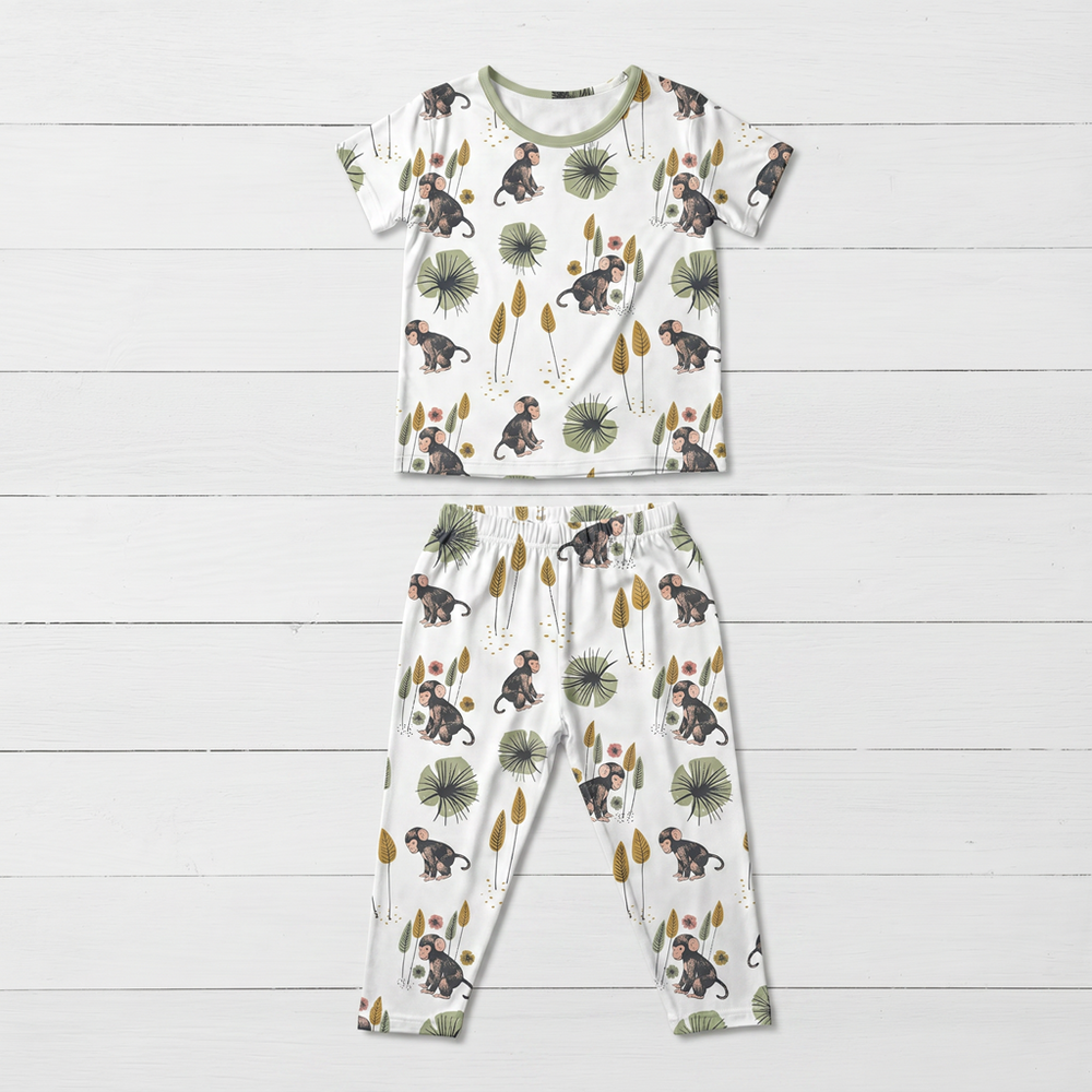 Monkeying Around  S/S Pajama - Bestaroo