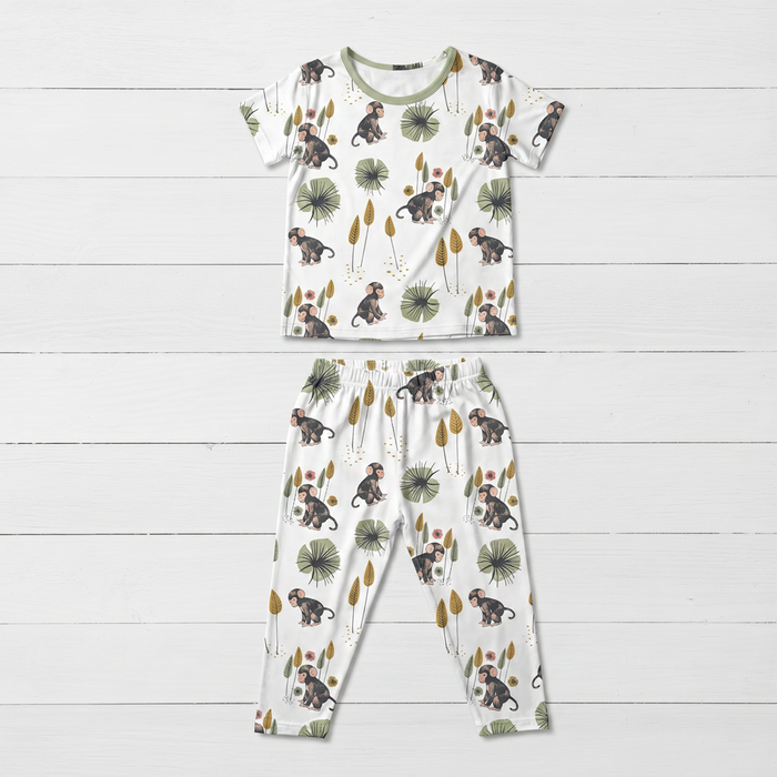 Monkeying Around  S/S Pajama - Bestaroo