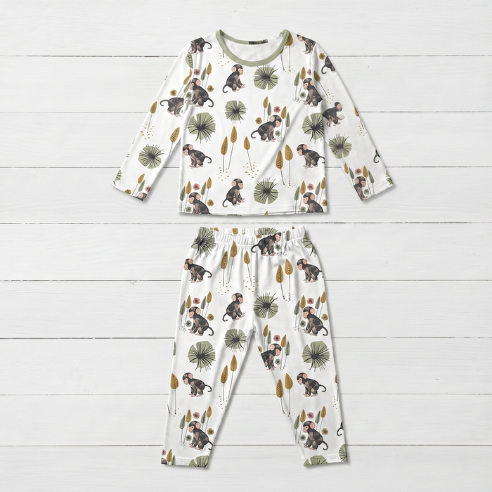 Monkeying Around  L/S Pajama - Bestaroo